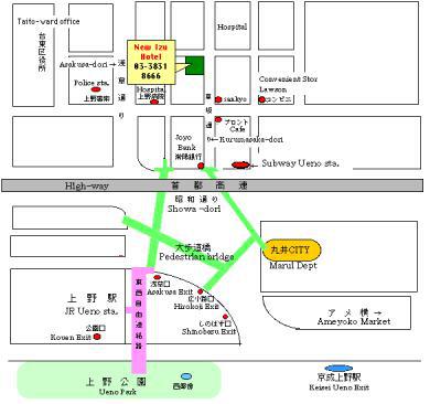 东京上野新伊豆酒店 酒店